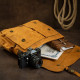 Деловой портфель в сочетании с кожей Vintage Рыжий