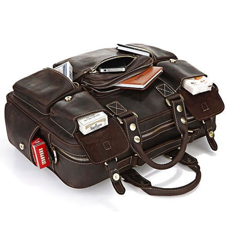 Сумка мужская Vintage Коричневая