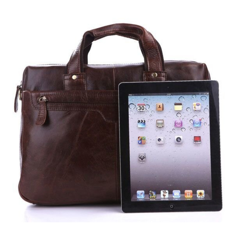 Сумка чоловіча Vintage Коричнева