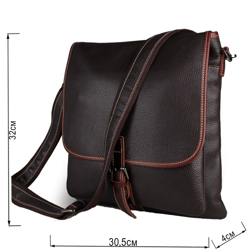 Сумка чоловіча Vintage Чорна