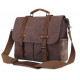 Сумка-портфель на плечо Vintage Коричневая