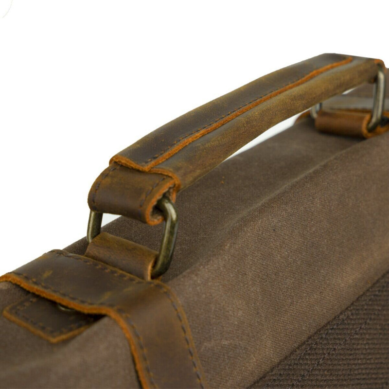 Сумка-портфель на плечо Vintage Коричневая