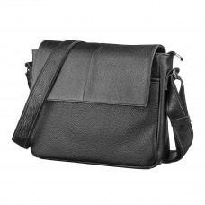 Сумка SHVIGEL кожаная Черная