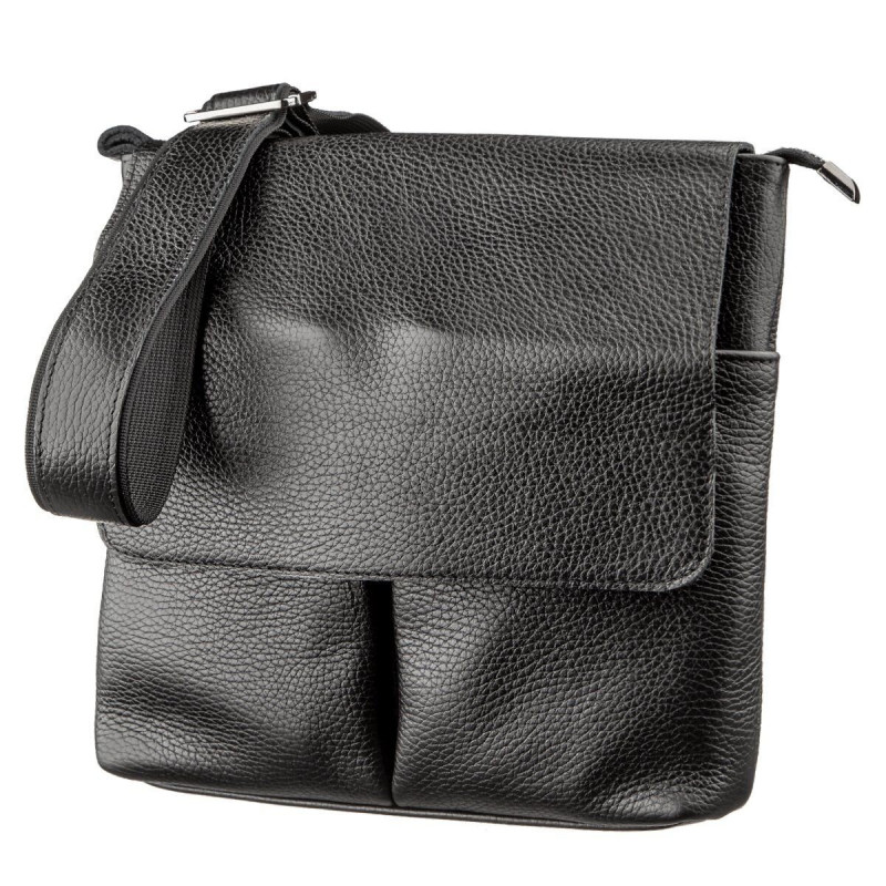 Сумка SHVIGEL из натуральной кожи Черная