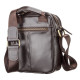 Сумка мужская SHVIGEL кожаная Коричневая