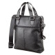 Сумка мужская SHVIGEL кожаная Черная