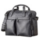 Сумка мужская SHVIGEL кожаная Черная