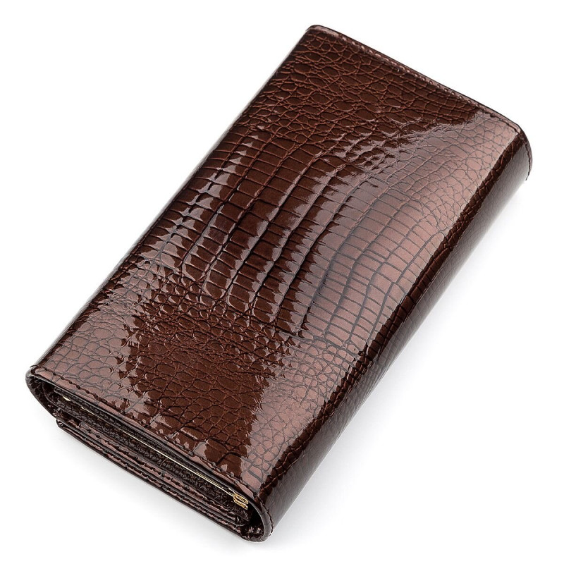 Гаманець жіночий ST Leather (SA) місткий Коричневий