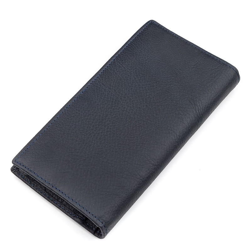 Мужской купюрник ST Leather (ST) очень удобный Синий