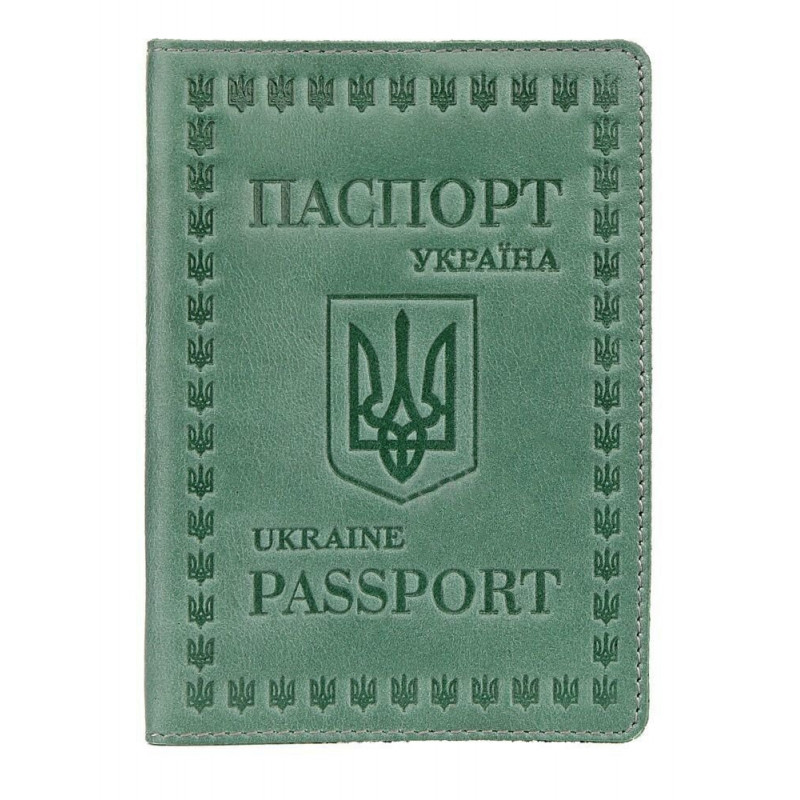 Добротная обложка для паспорта из натуральной кожи SHVIGEL