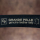 Ремень мужской GRANDE PELLE кожаный Черный