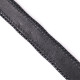 Ремень-автомат CROCODILE LEATHER из натуральной кожи крокодила Черный