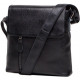 Сумка мессенджер Vintage кожаная Черная