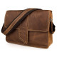 Сумка чоловіча Vintage в вінтажному стилі Коричнева