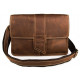 Сумка чоловіча Vintage в вінтажному стилі Коричнева