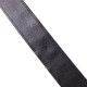Ремень классика из натуральной кожи крокодила CROCODILE LEATHER Черный