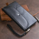 Клатч из кожи женский ST Leather Черный