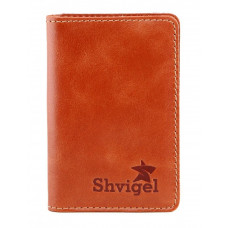 Кожаная визитница SHVIGEL