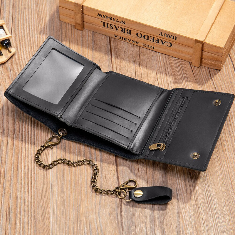 Портмоне на цепочке Vintage Черное