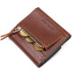 Оригинальное портмоне для мужчин GRANDE PELLE Коричневый