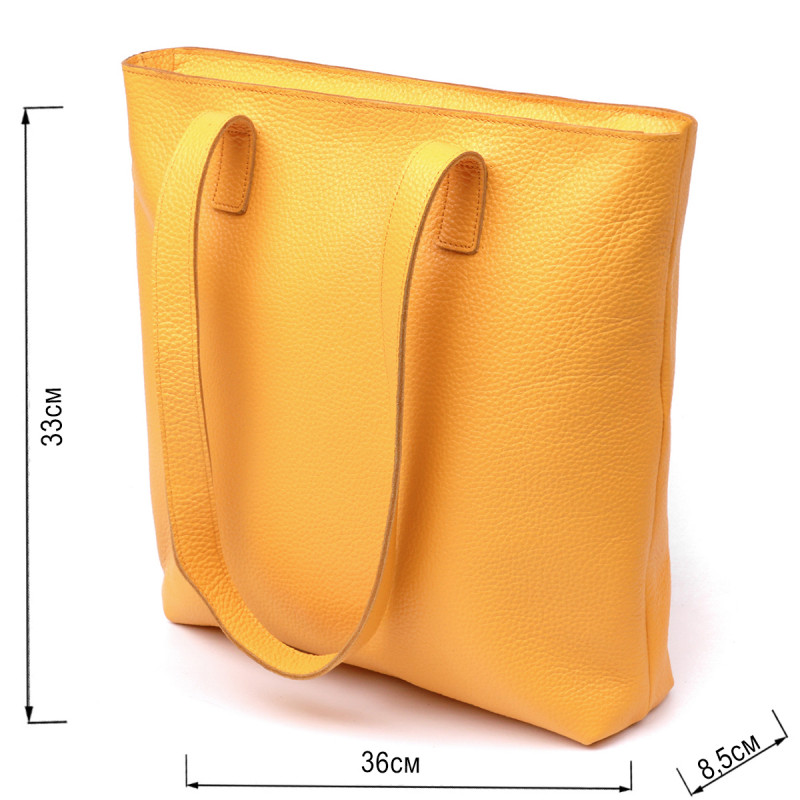 Стильная женская сумка Shvigel Желтый