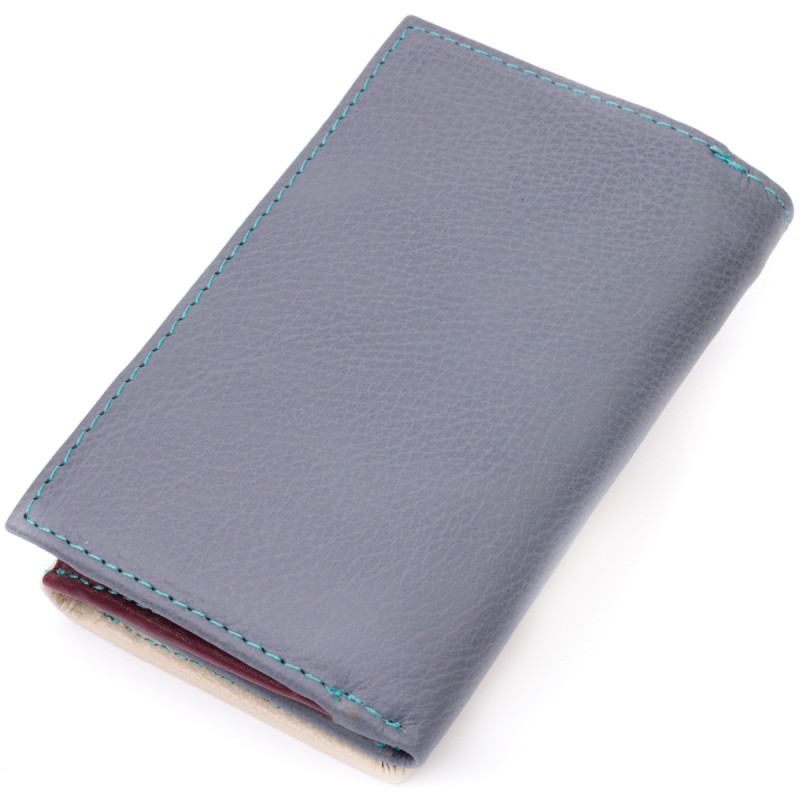 Надійний жіночий гаманець з якісної натуральної шкіри ST Leather Різнокольоровий