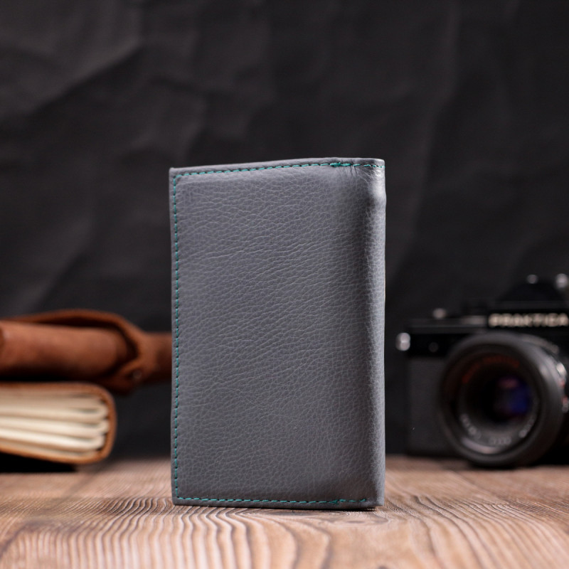 Надійний жіночий гаманець з якісної натуральної шкіри ST Leather Різнокольоровий