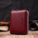 Практичный кошелек для женщин из натуральной кожи ST Leather Бордовый