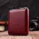 Практичный кошелек для женщин из натуральной кожи ST Leather Бордовый