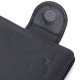 Вертикальный кошелек для женщин из натуральной кожи ST Leather Черный
