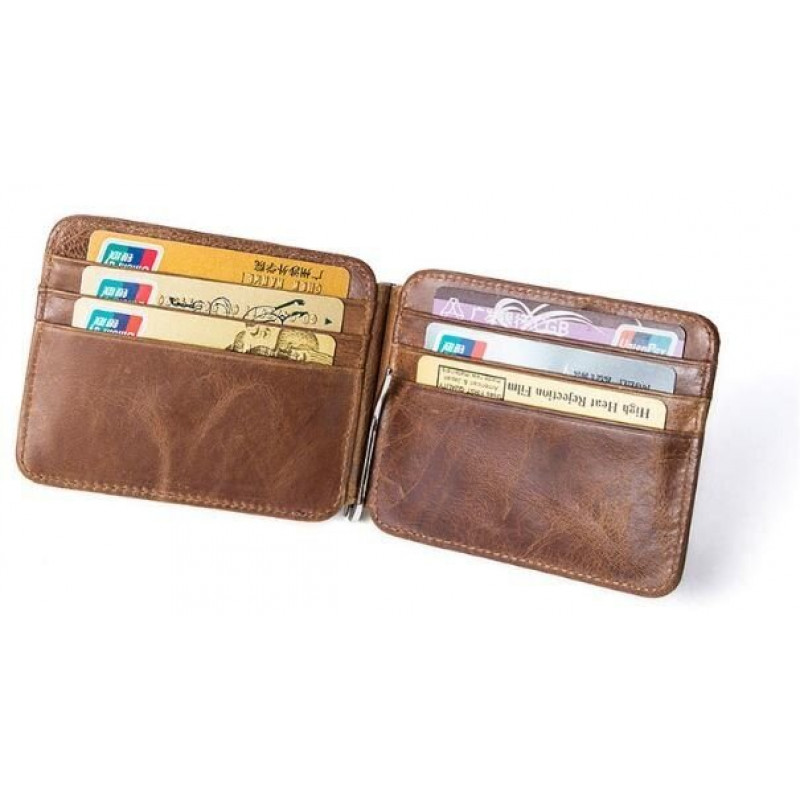 Зажим для купюр Vintage Коричневый