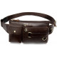 Поясна cумка чоловіча Vintage Коричнева