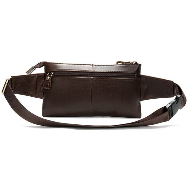 Поясна cумка чоловіча Vintage Коричнева