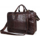 Сумка Vintage из натуральной кожи Коричневая