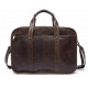 Сумка для ноутбуку з натуральної шкіри Vintage Коричнева