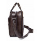 Сумка для ноутбуку з натуральної шкіри Vintage Коричнева