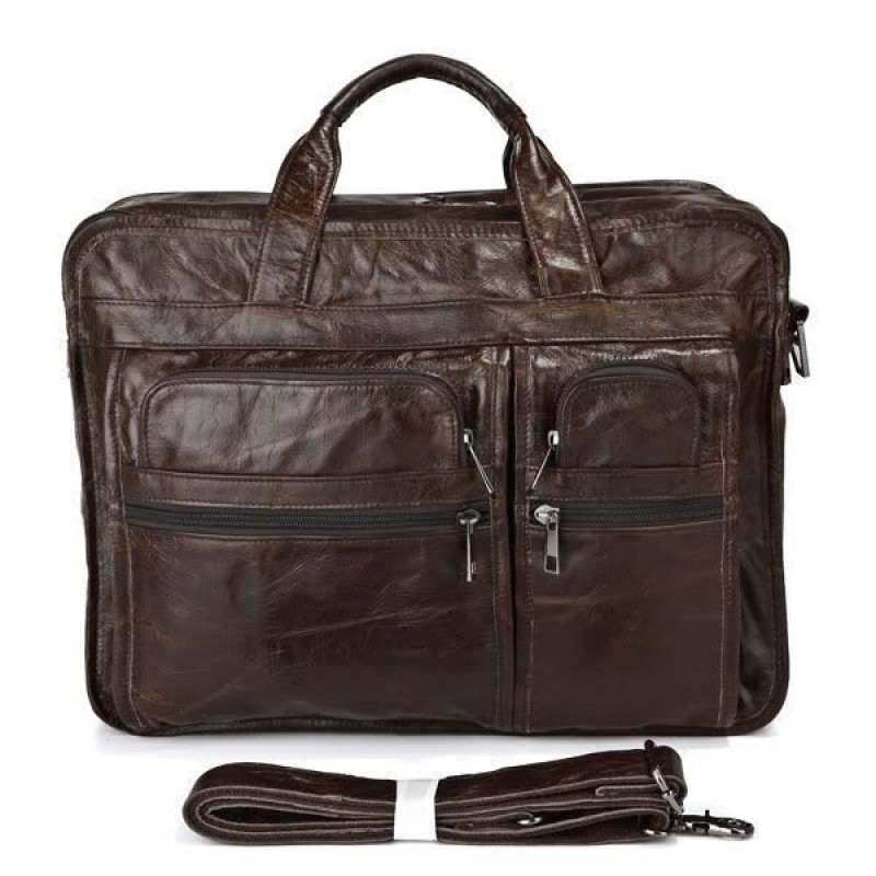 Сумка чоловіча Vintage Коричнева