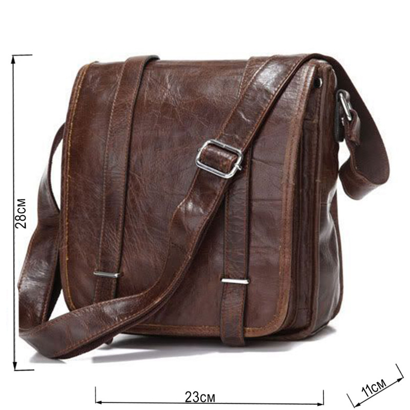 Сумка чоловіча Vintage Коричнева
