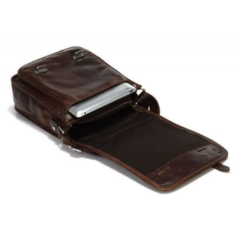 Сумка чоловіча Vintage Коричнева