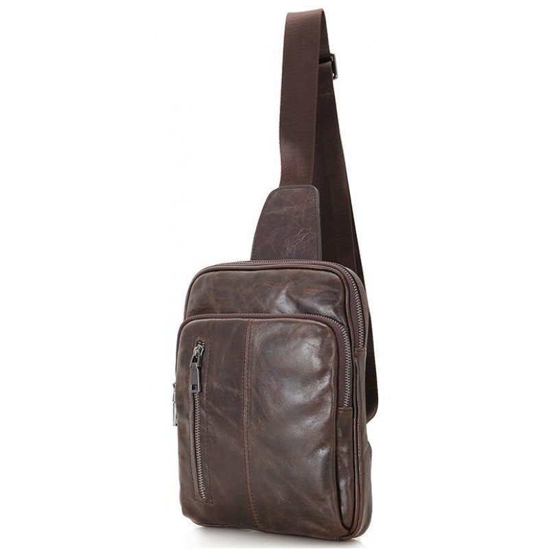 Сумка чоловіча Vintage Коричнева