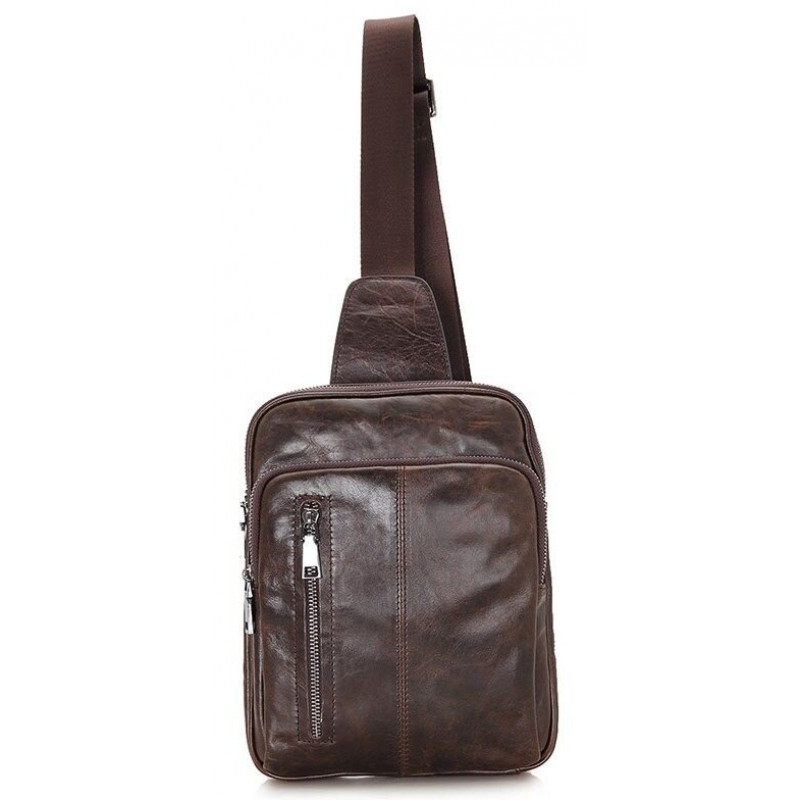 Сумка чоловіча Vintage Коричнева