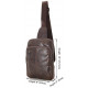 Сумка чоловіча Vintage Коричнева
