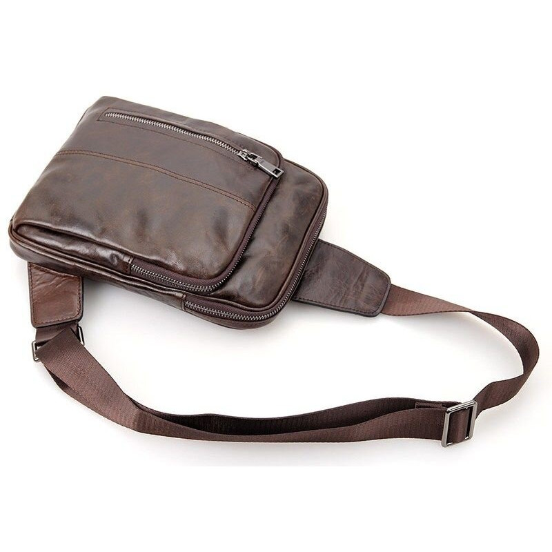 Сумка чоловіча Vintage Коричнева
