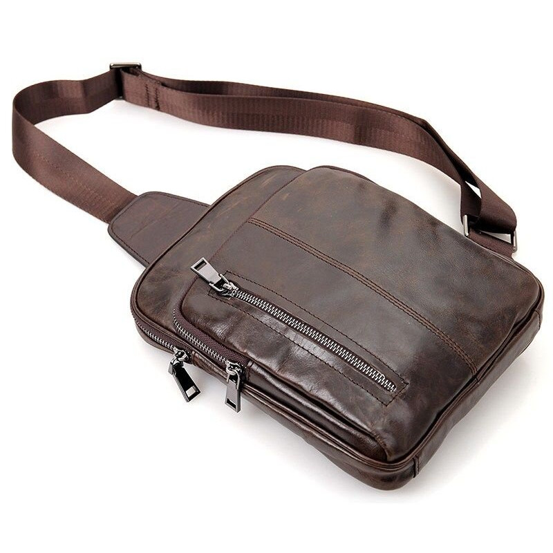 Сумка чоловіча Vintage Коричнева