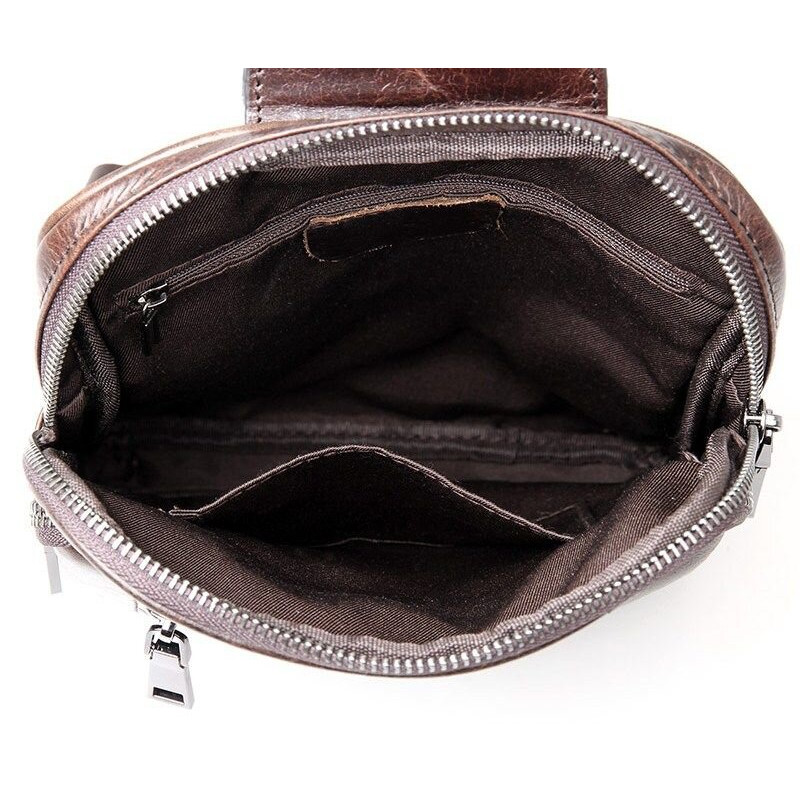 Сумка чоловіча Vintage Коричнева