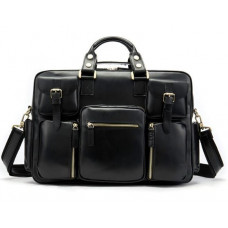 Сумка чоловіча Vintage Чорна