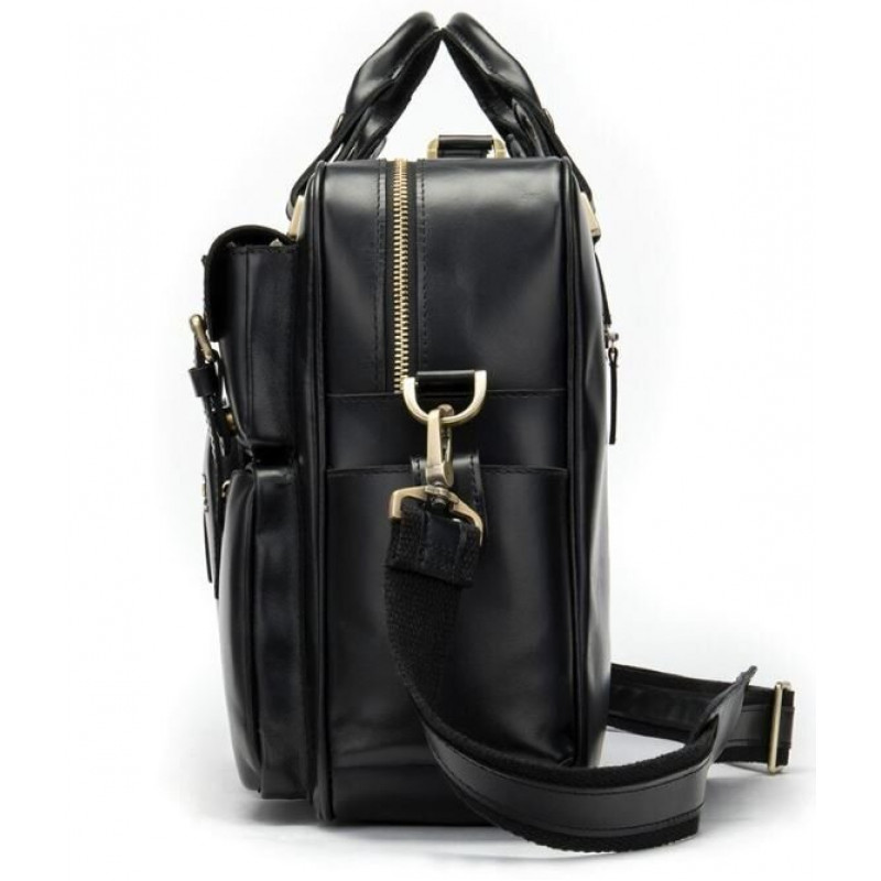 Сумка чоловіча Vintage Чорна