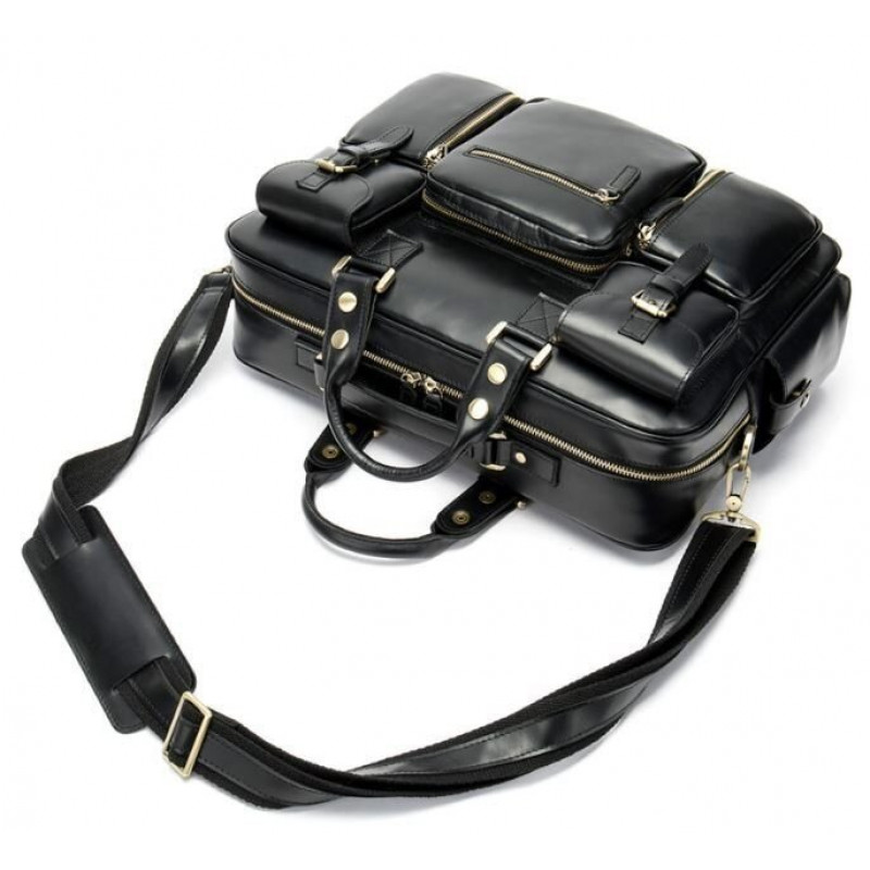 Сумка чоловіча Vintage Чорна