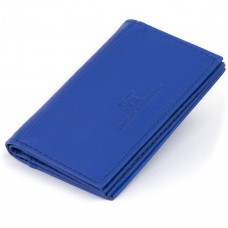 Визитница-книжка ST Leather Синяя