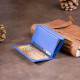 Визитница-книжка ST Leather Синяя